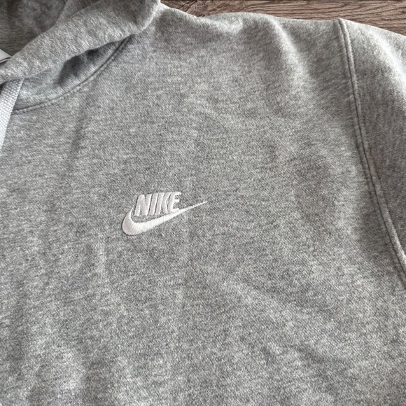 Gray Nike Hooded Sweatshirt size Small - Picture 2 of 10